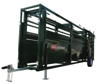 Portable Cattle Tub and 16' Alley working system