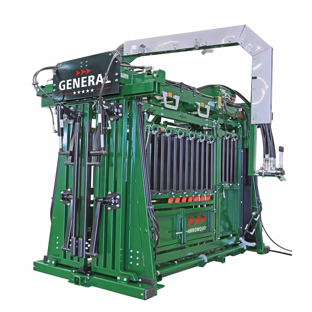 The General Heavy-Duty Hydraulic Cattle Chute