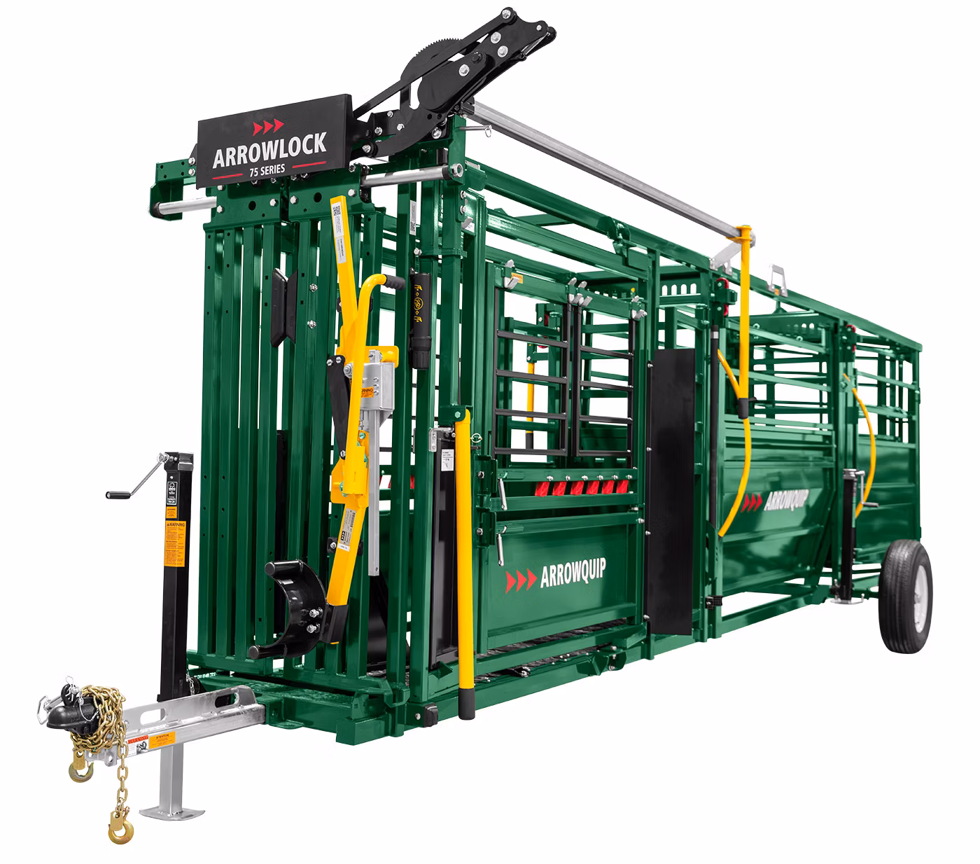 Arrowlock 75 portable chute alley and tub